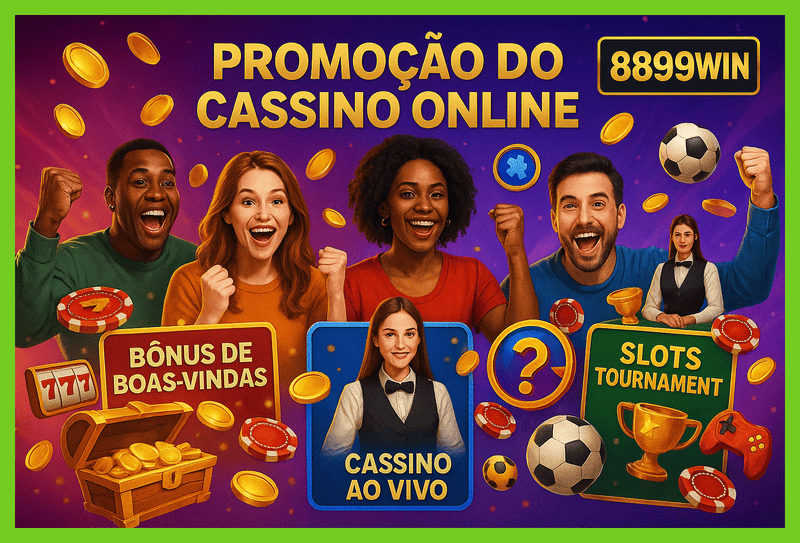 O bônus promocional 8899WIN é uma ótima maneira de começar sua aventura