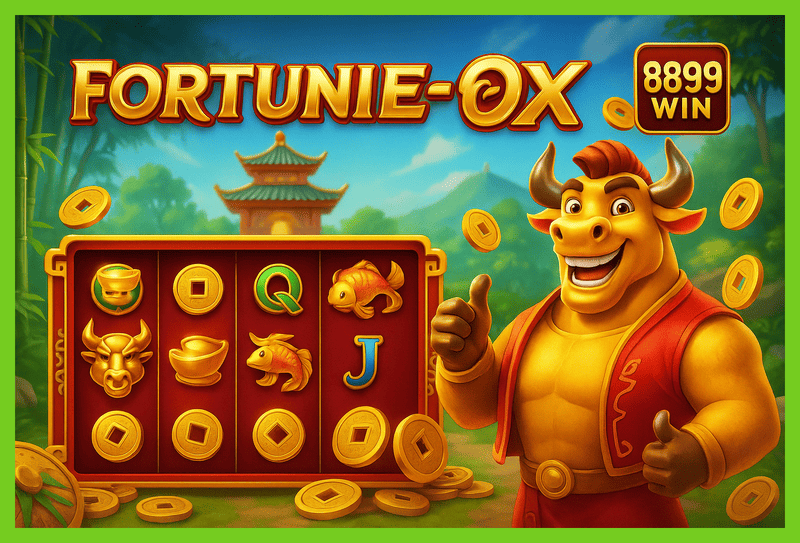 Fortune Ox no 8899WIN - Aposte Agora e Reivindique Seus Ganhos