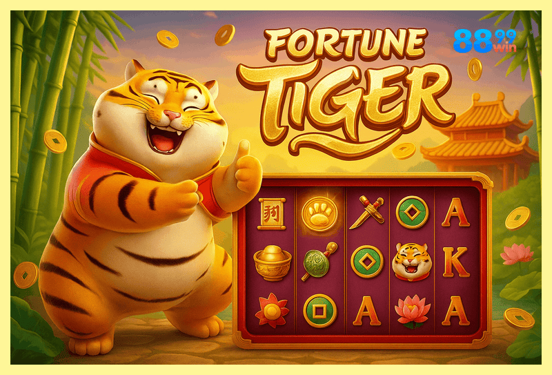 Fortune Tiger é um jogo imperdível no 8899WIN Casino