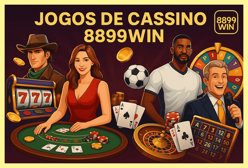 Jogos de cassino online inovadores e emocionantes na 8899WIN